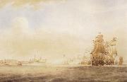 Nicholas Pocock The British Fleet oil painting picture wholesale